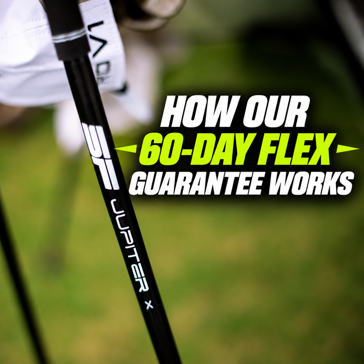 golf shaft flex exchange policy