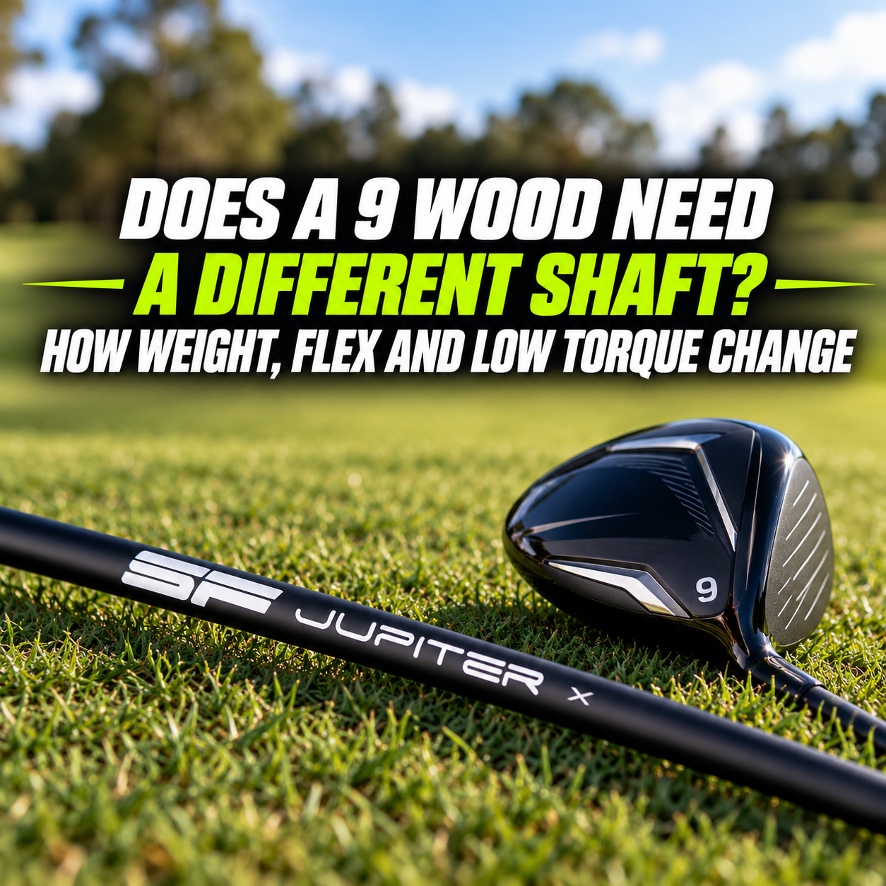  9 wood shaft