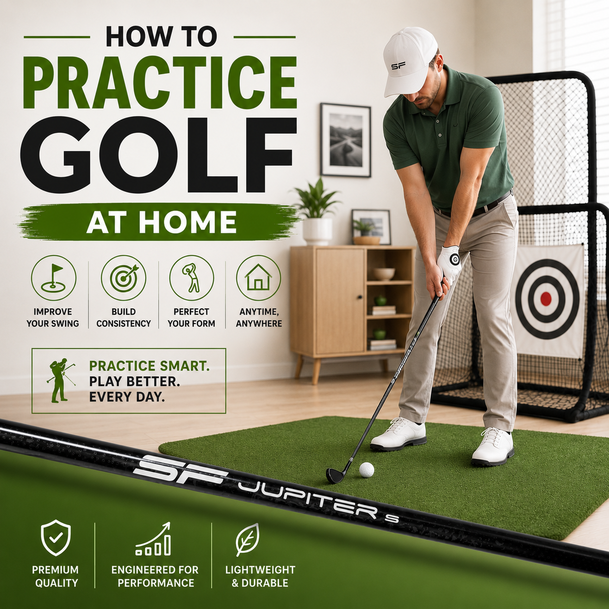 How to Practice Golf at Home