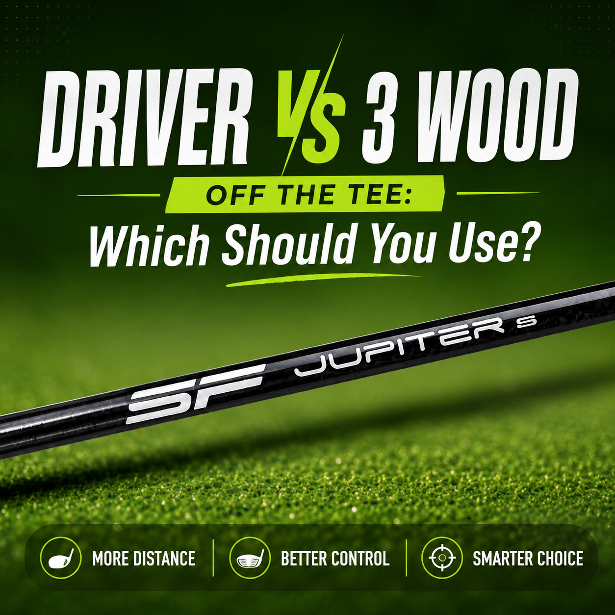 Driver vs 3 Wood Off the Tee: Which Should You Use?