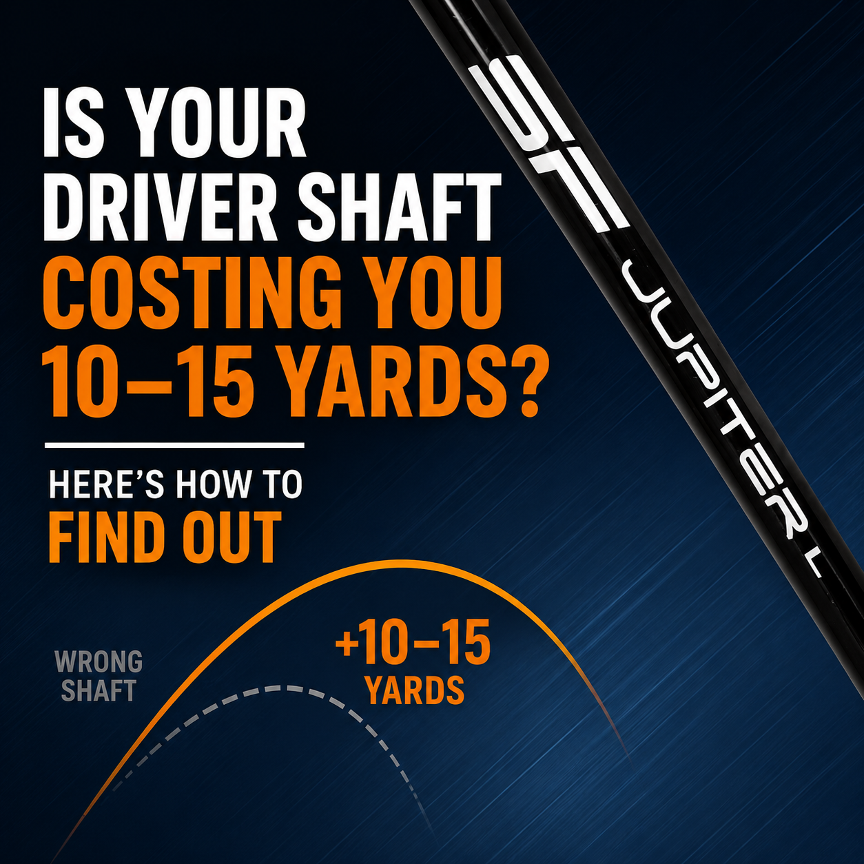 Is Your Driver Shaft Costing You 10–15 Yards? Here's How to Find Out