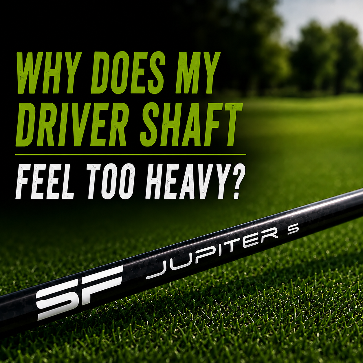 Steadfast Golf Driver Shaft