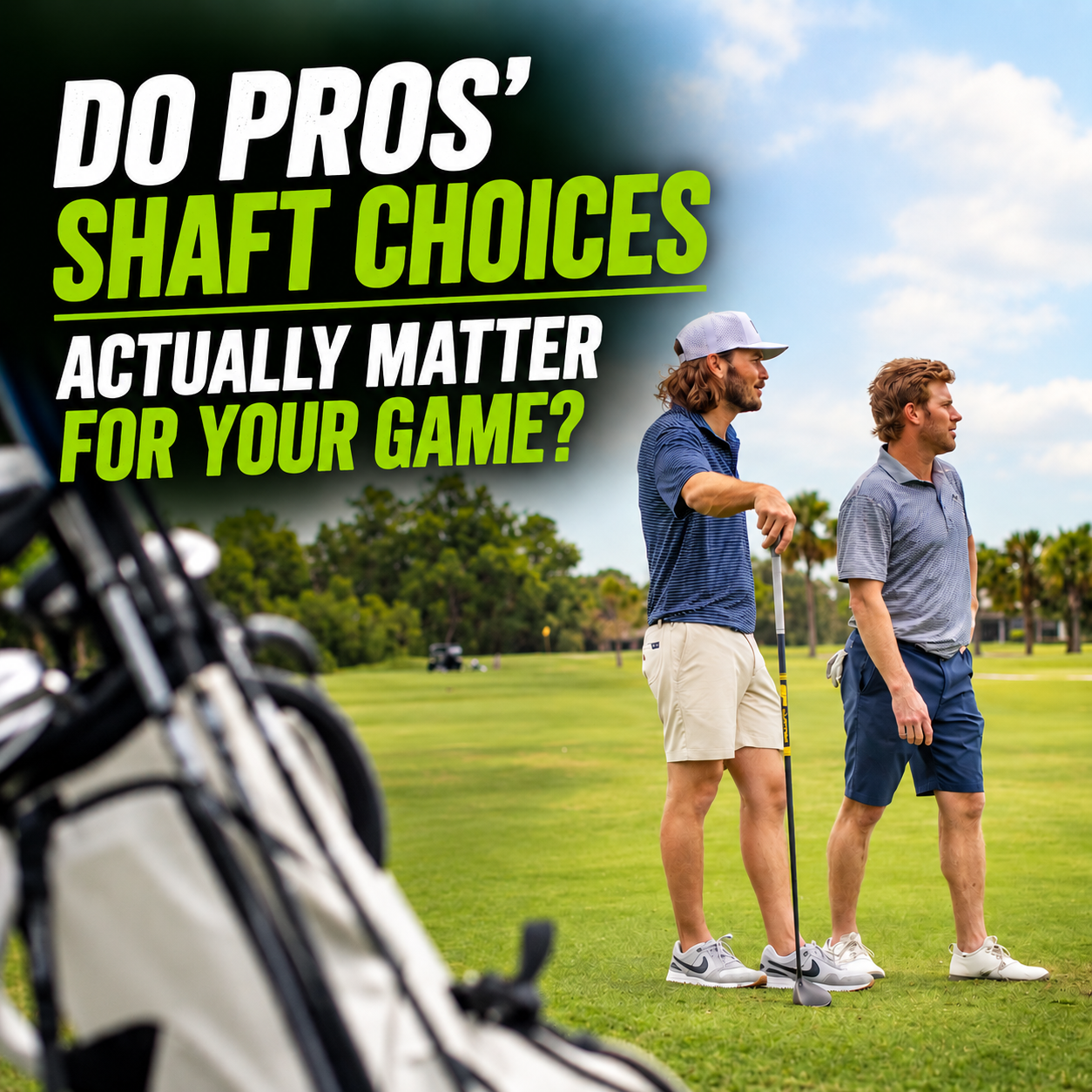 should I copy pro golfer equipment