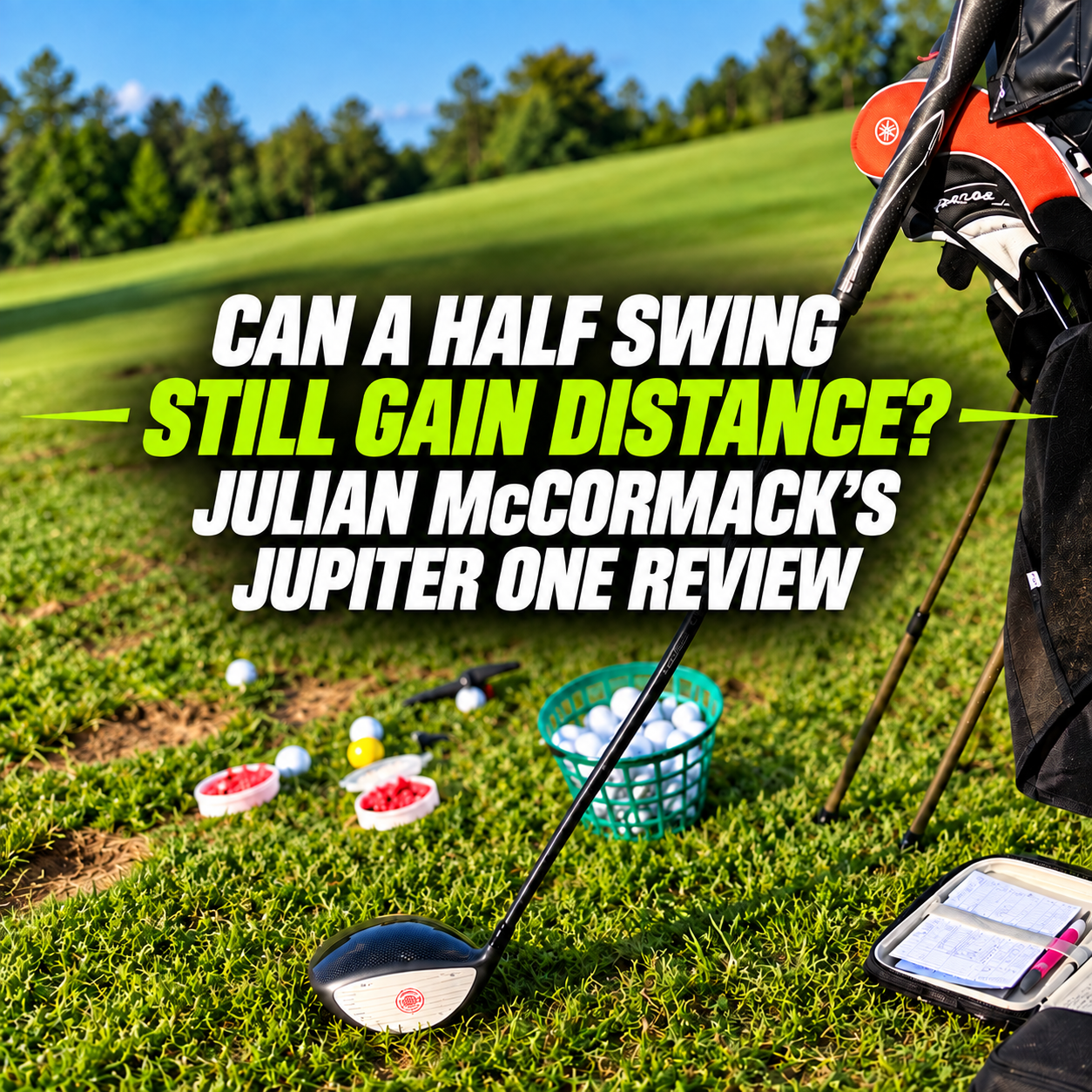 Can a Half Swing Still Gain Distance? Julian McCormack's Jupiter One Review
