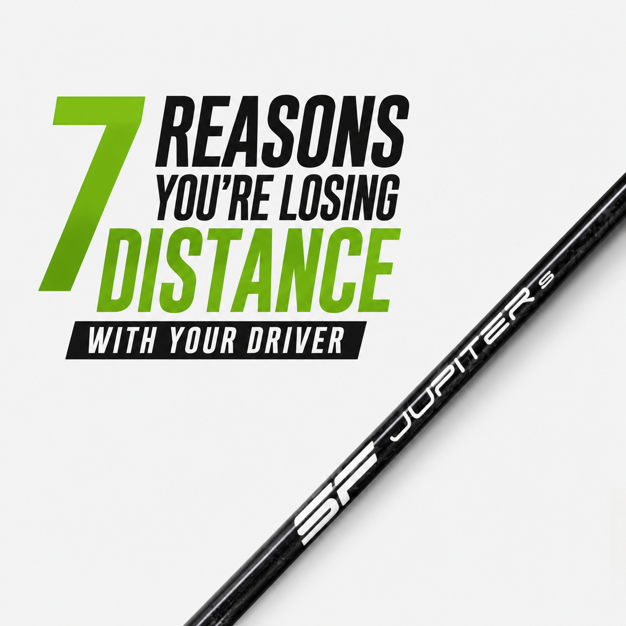 7 Reasons You're Losing Distance With Your Driver