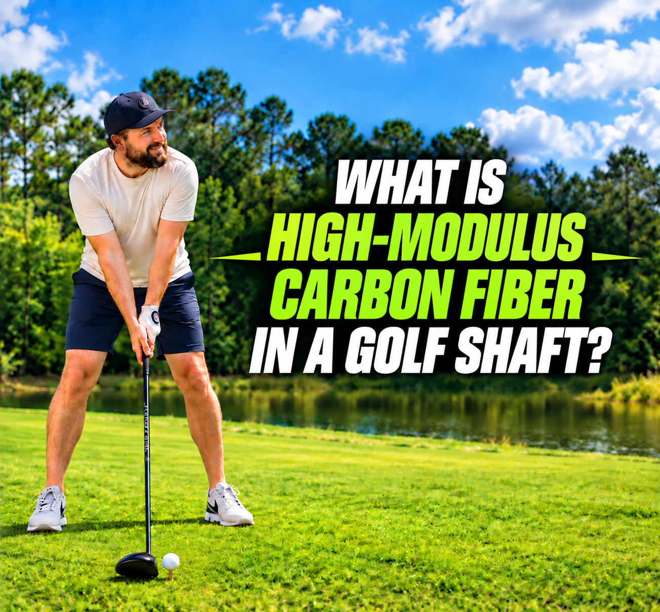 High Modulus Carbon Golf Shaft
