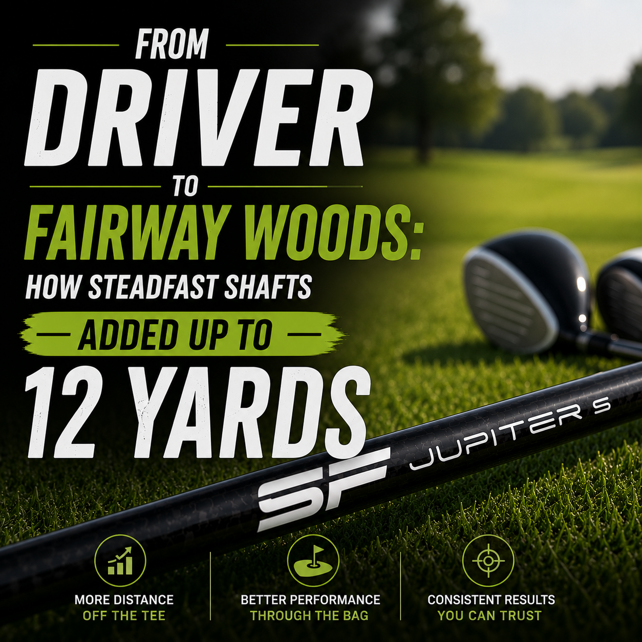 From Driver to Fairway Woods: How Steadfast Shafts Added Up to 12 Yards